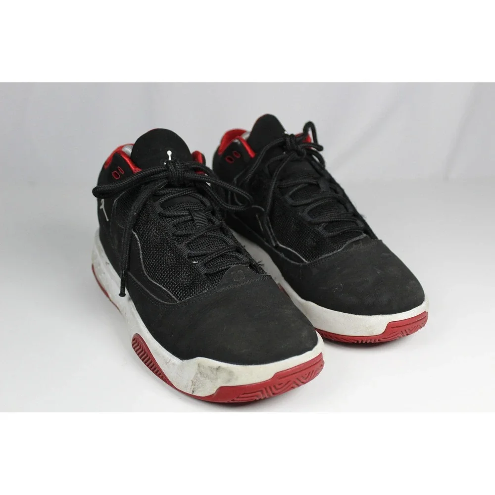 Jordan Max Aura 2 Mens Basketball Shoes Black Red White CK6636-006 Size‎ 10.5